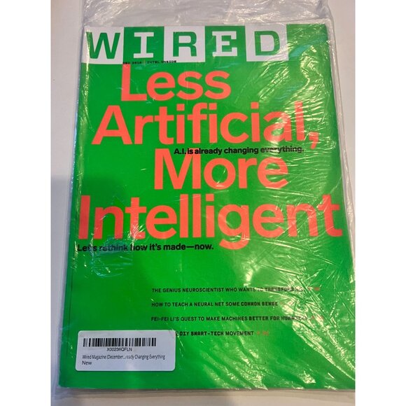 Wired December 2022 Issue Less Artificial More Intelligent Genius Neuroscientist - Picture 1 of 1